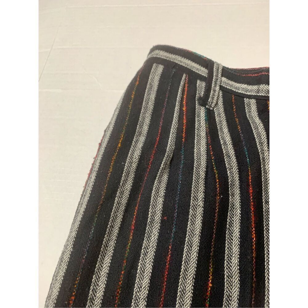 Vintage Wool Striped Pants - Picture 4 of 9
